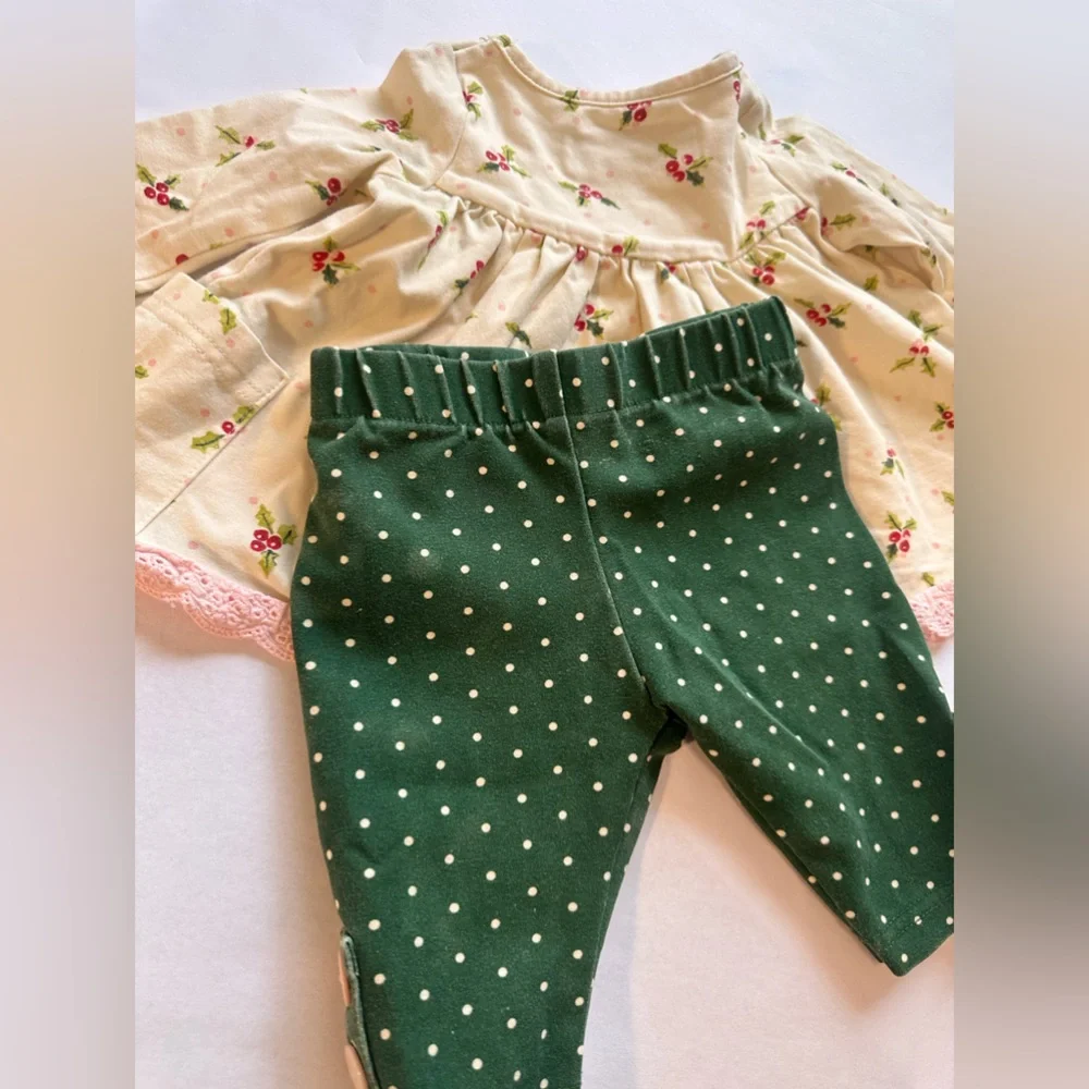 Newborn Sweethoney Holly Tunic + Leggings